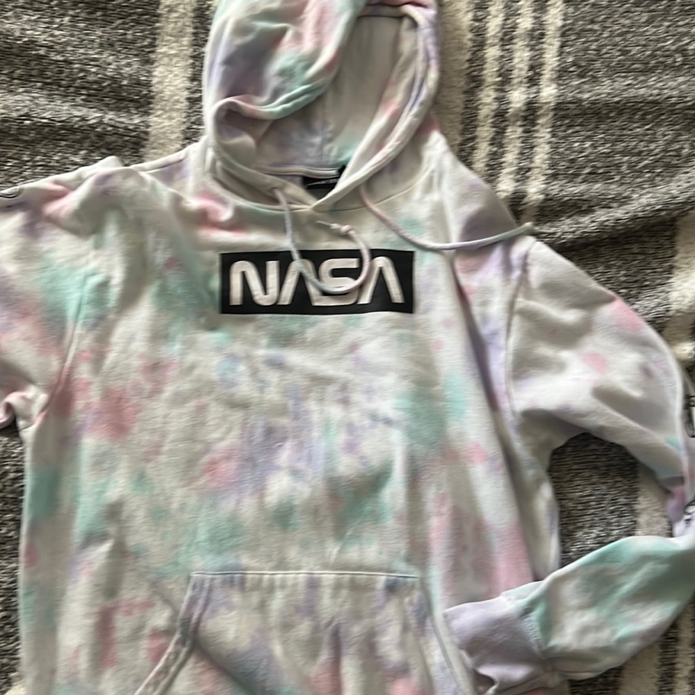Hyperspace tie-dye hoodie